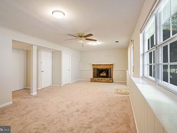 LL walkout Family room with fireplace