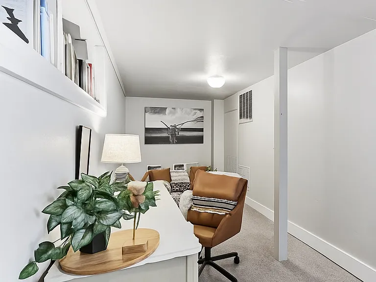 Peaceful home office where you can check emails, write, or plan your next adventure.