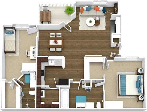 Floor plan B2