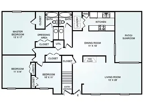 Floor plan C4R