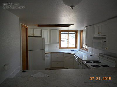Kitchen facing south and west
