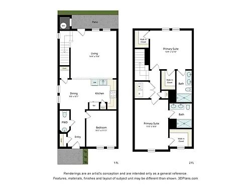 Floor plan Tarragon