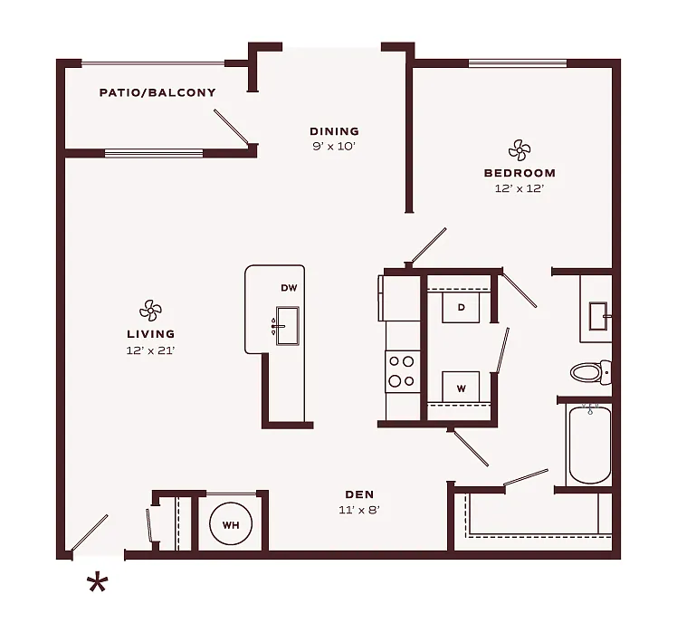Floor plan Ames