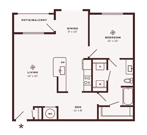Floor plan Ames