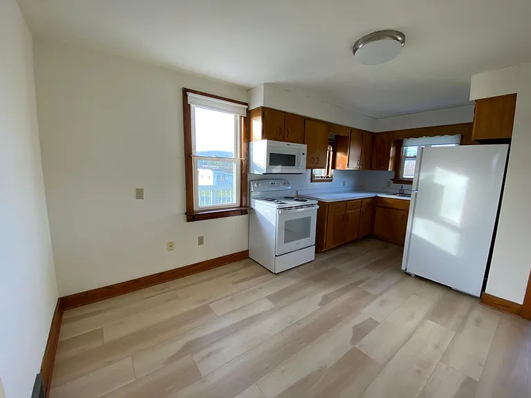 Kitchen featuring all new appliances