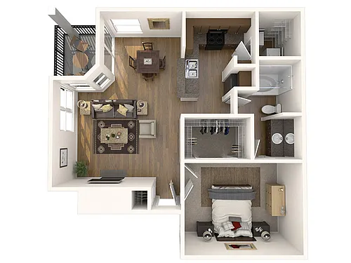 Floor plan The La jolla