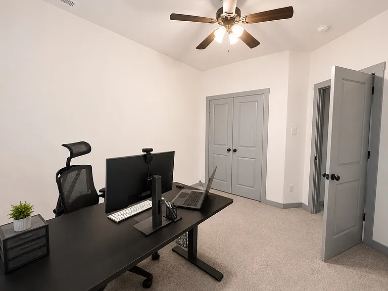 Second bedroom with closet