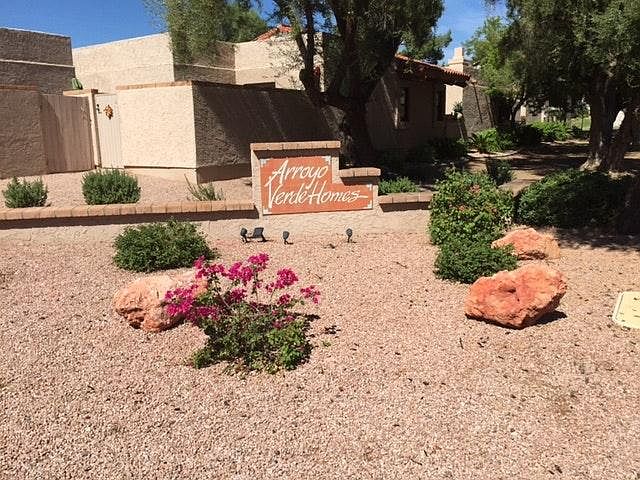 Entrance to Patio Homes