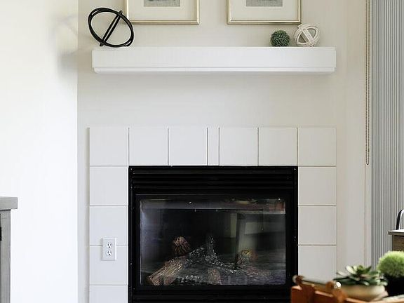 Corner Gas Fireplace