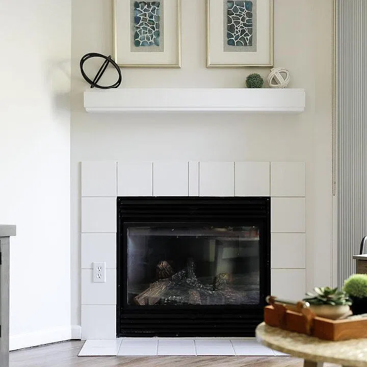 Corner Gas Fireplace