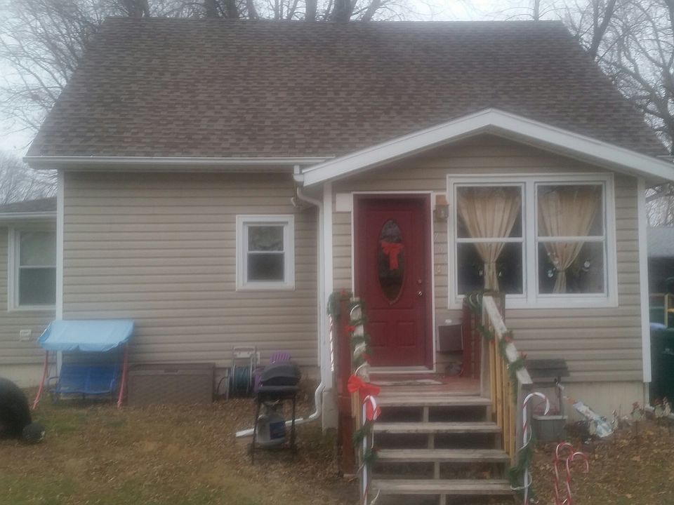 Front of the house.