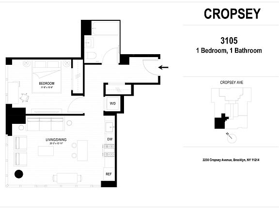 2nd image of 2230 Cropsey Ave #3004
