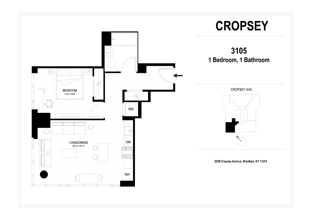 Building Photo - 2230 Cropsey Ave #810