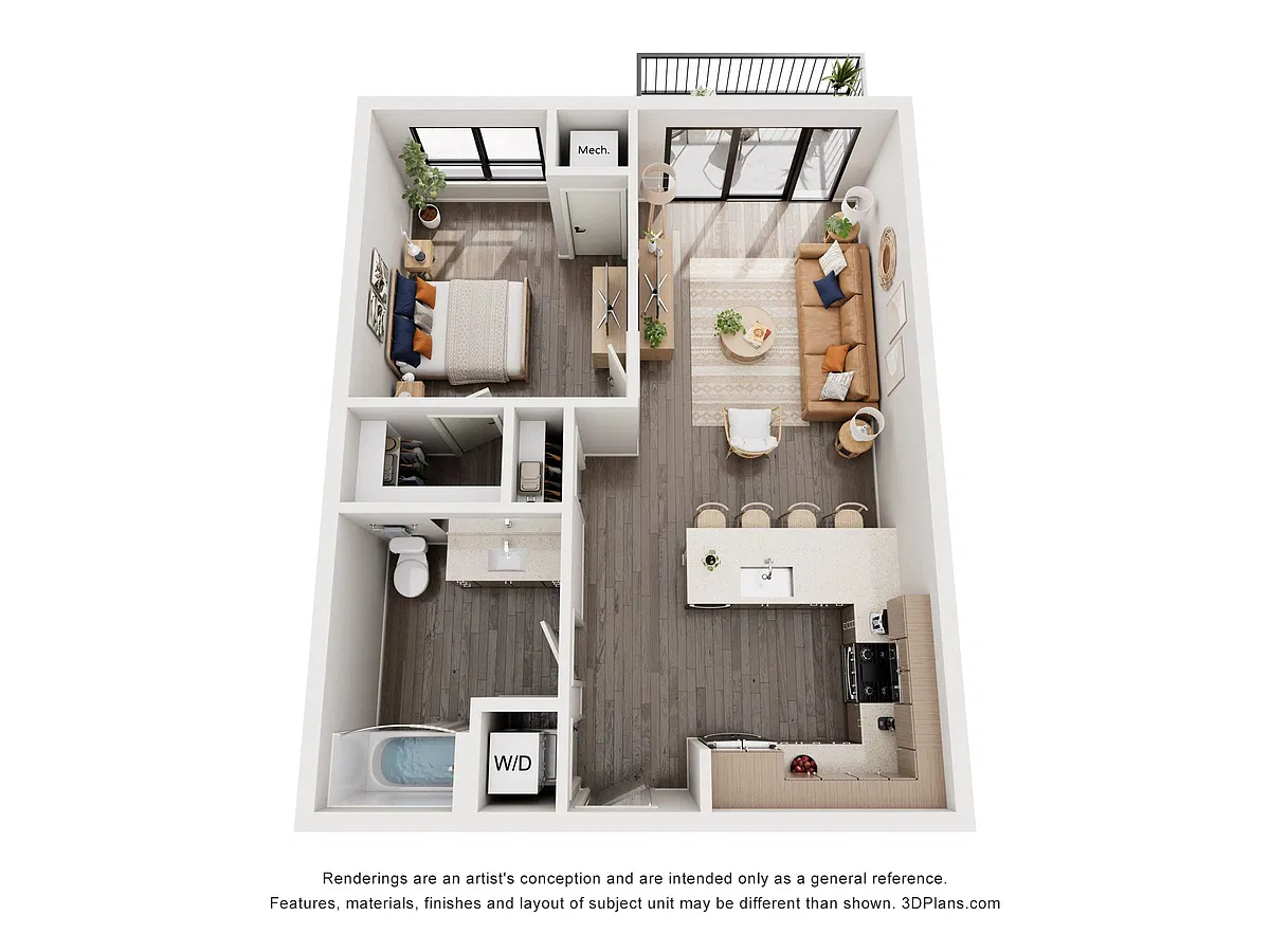 Floor plan Walnut AA