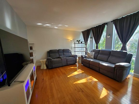 Natural light in living space.