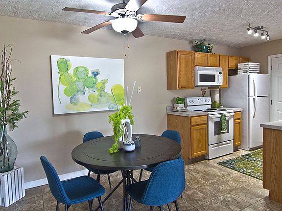 Dining area with kitchen access