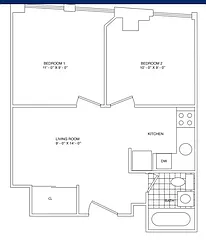 Rented by City Connections Realty