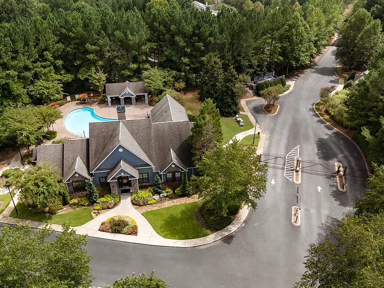 Gated entrance to Heritage at Riverstone
