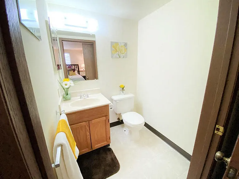 One and a Half Baths Available in Select Floor Plans