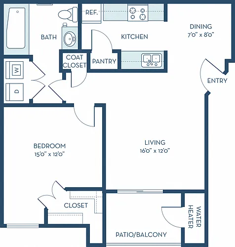 Floor plan A1