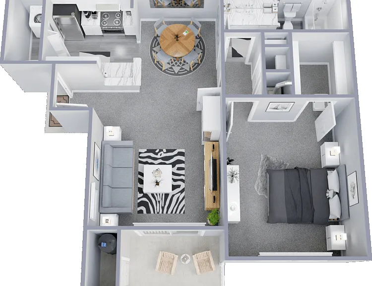 Harbor C Floorplan Diagram