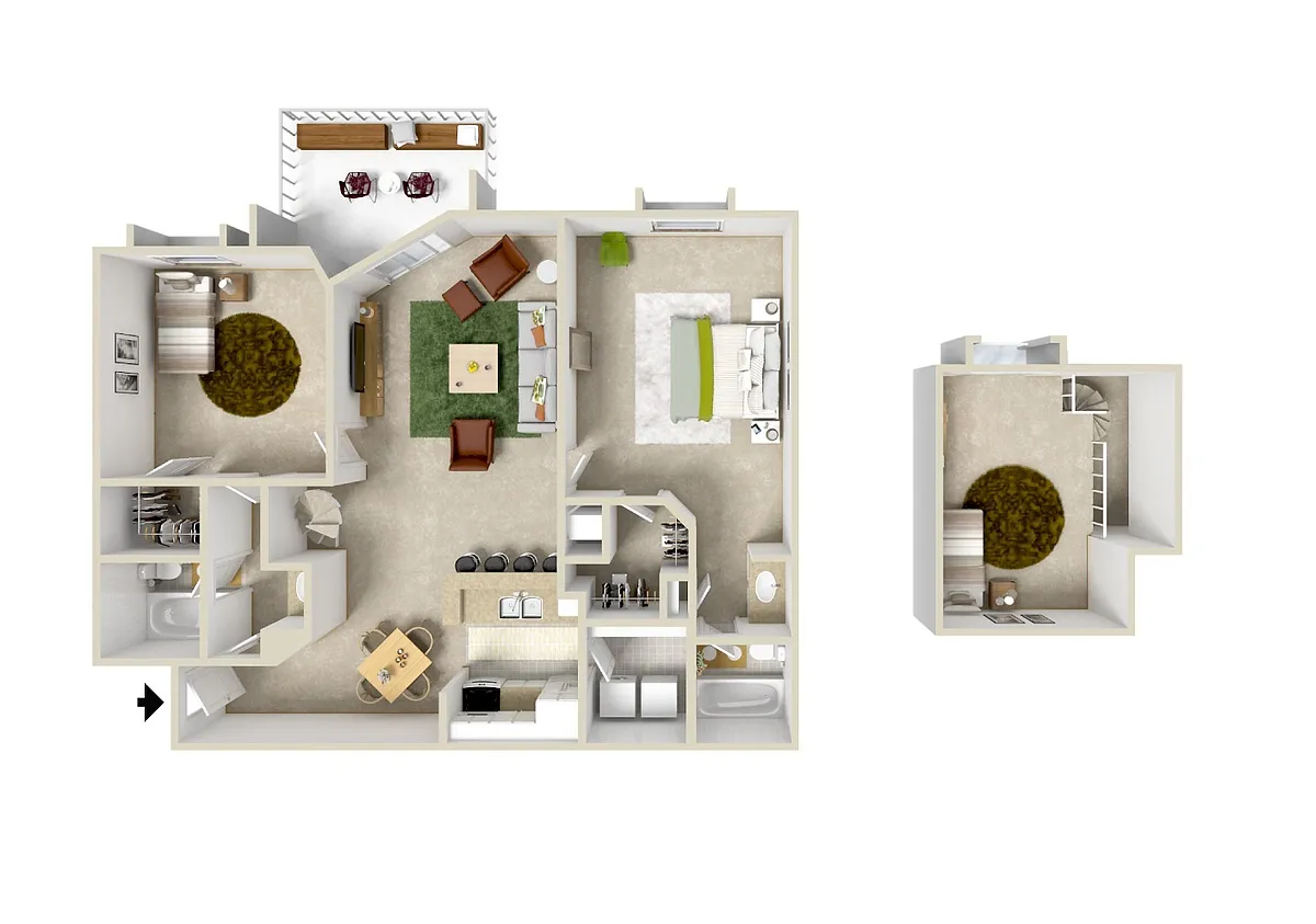 Floor plan Capri Cay