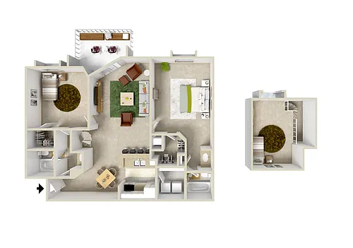 Floor plan Capri Cay