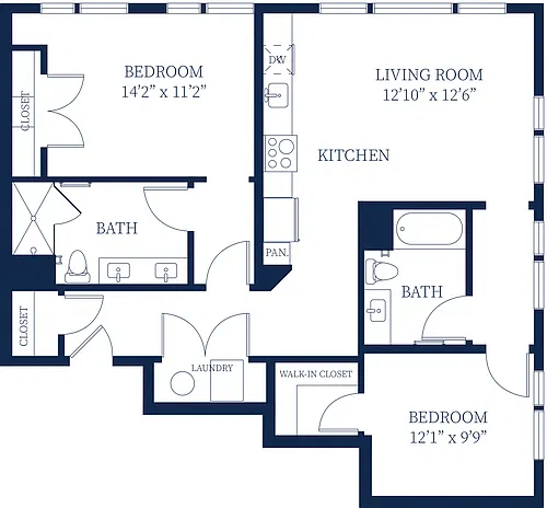 Floor plan B4