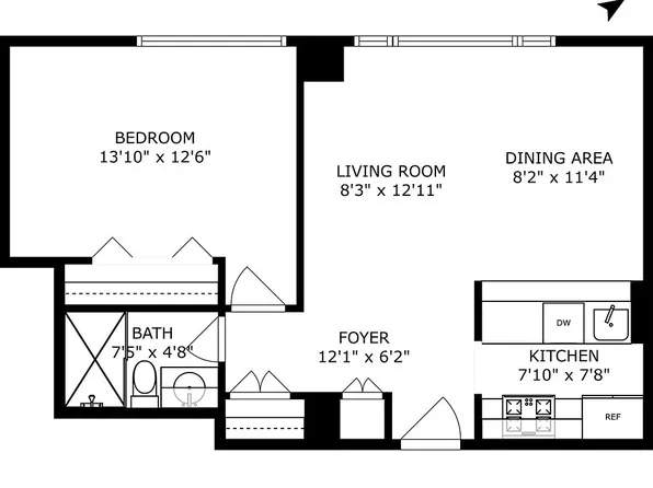 250 S End Ave APT 7H, New York, NY 10280