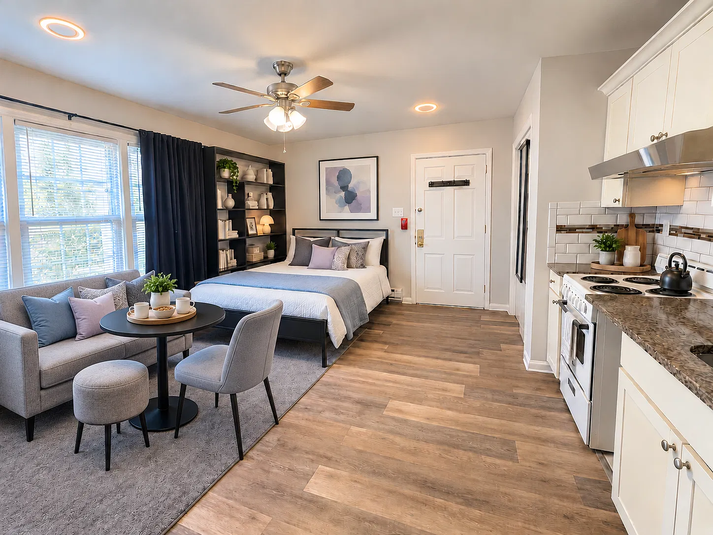 Your Frankford Home Base - Studio with Water Included — Photo 1