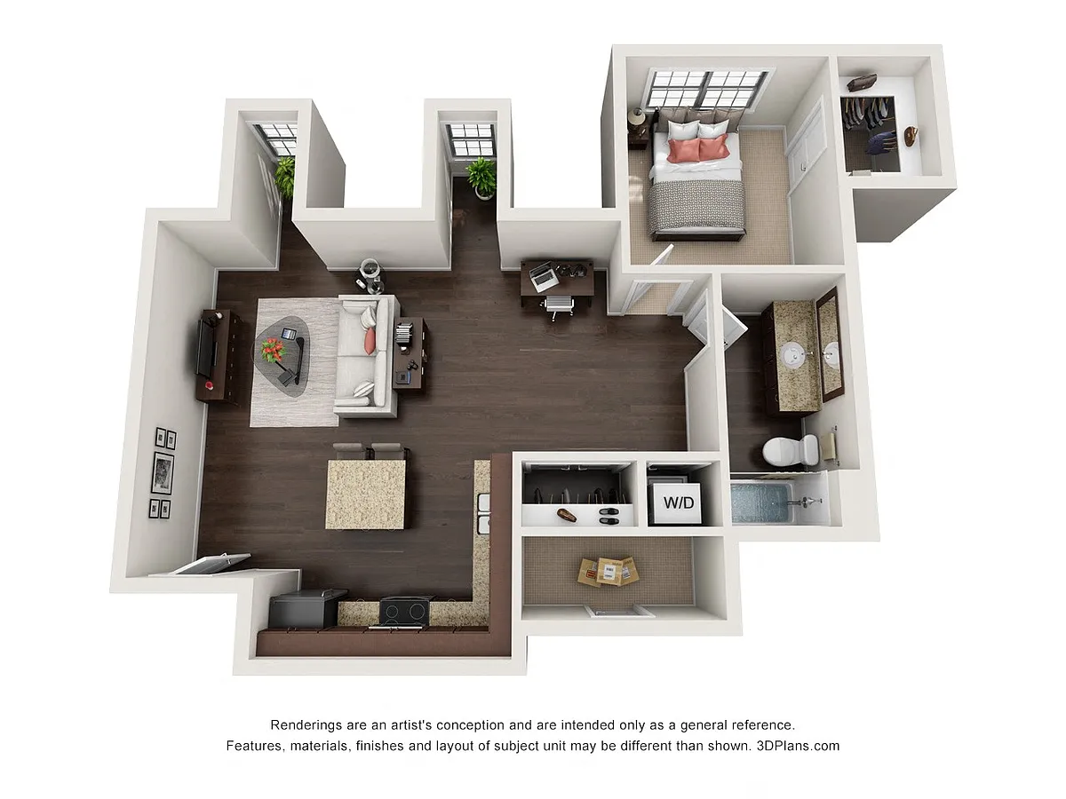 Floor plan 1C