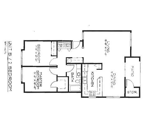Floor plan 2X1