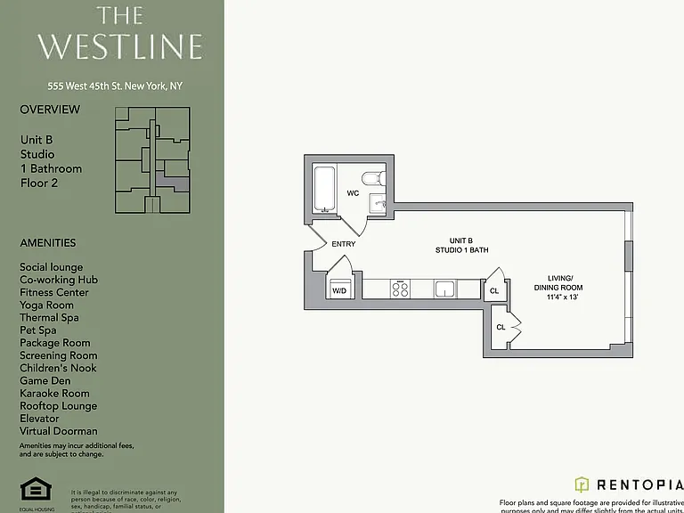555 W 45th St #2B — Photo 2