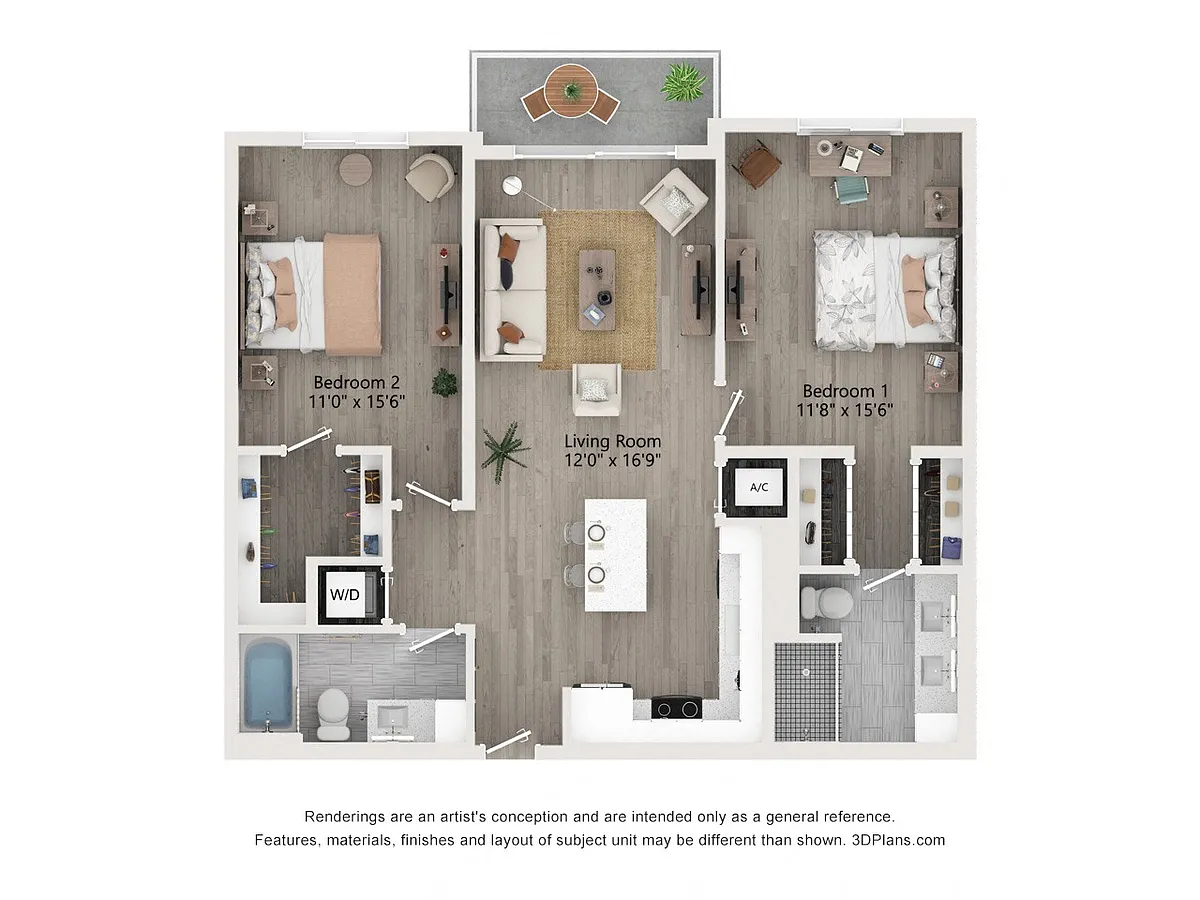 Floor plan B1