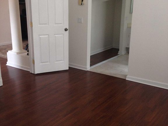 Wood floors in Living room