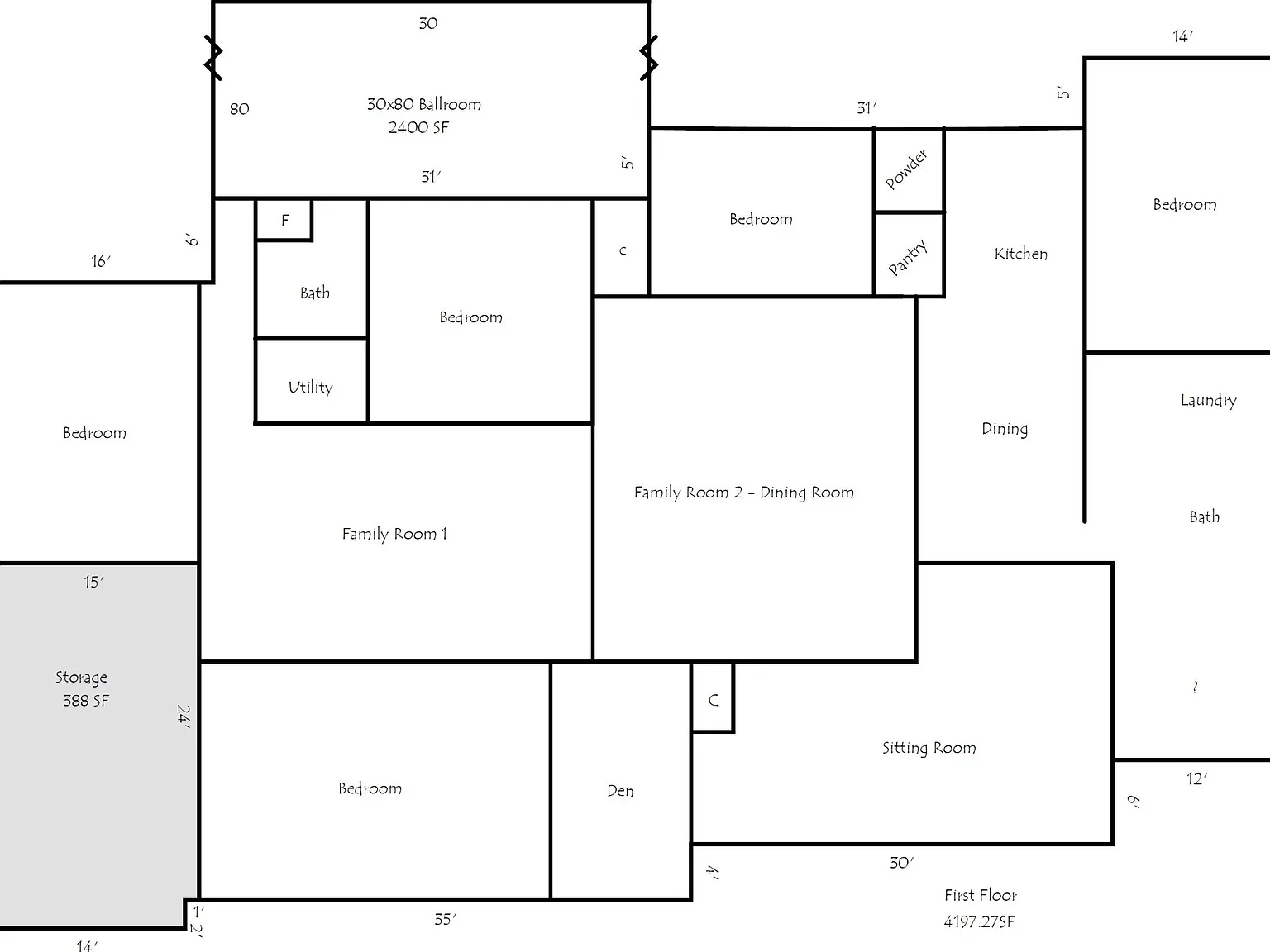 5 bed, 2.5 bath, 4800 sqft, $2,550 — Photo 3