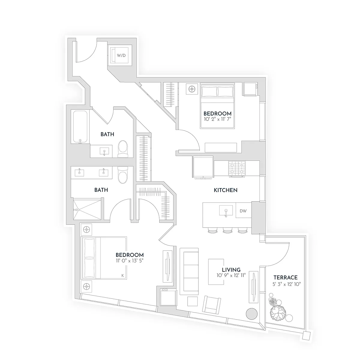 Floor plan D12
