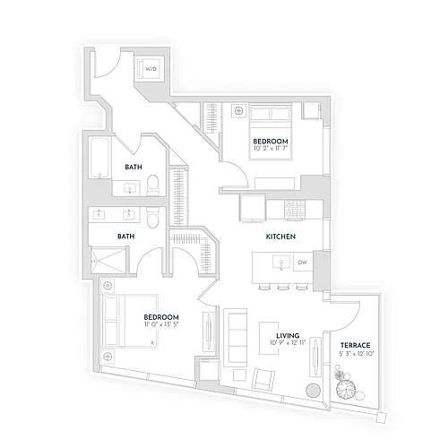 Floor plan D12