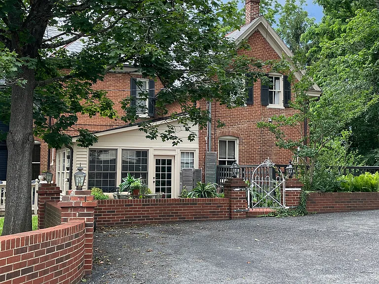 Main house. The Cottage is on the property of the main house