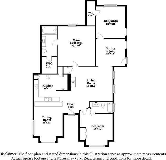 3 bed, 2.0 bath, 1526 sqft, $2,115 — Photo 2