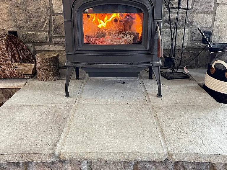 Keep toasty in winter with the wood stove