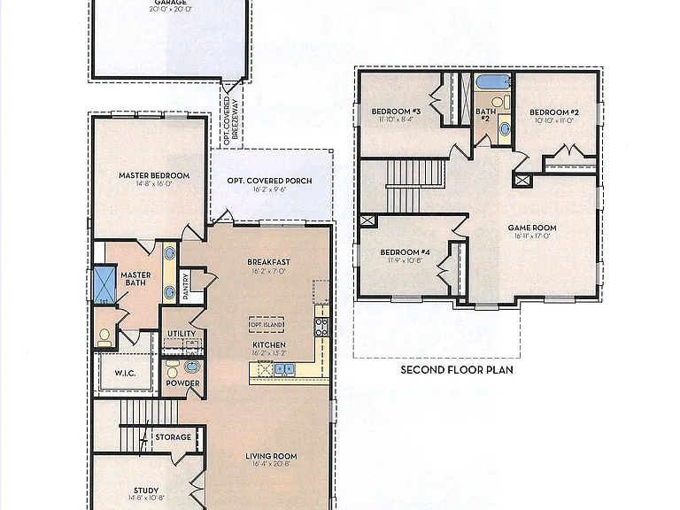 Salado home for rent floorplan