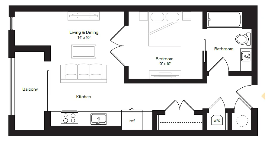 Floor plan A1 318 Collection