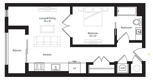 Floor plan A1 318 Collection