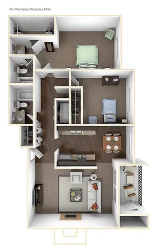 Floor plan B1