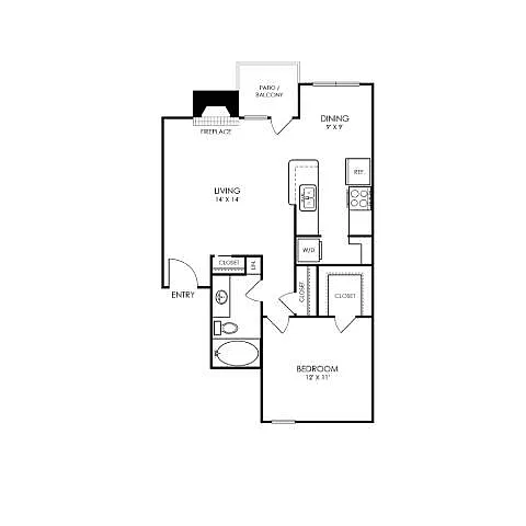 Floor plan A2