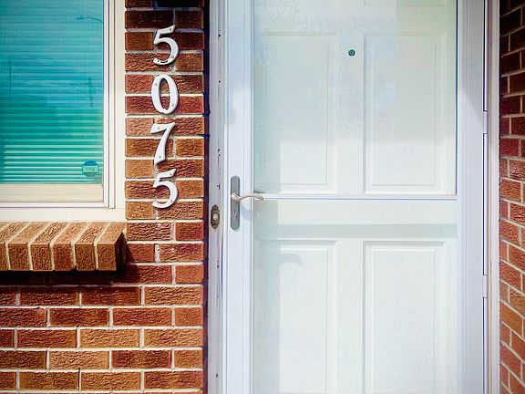East-facing front door