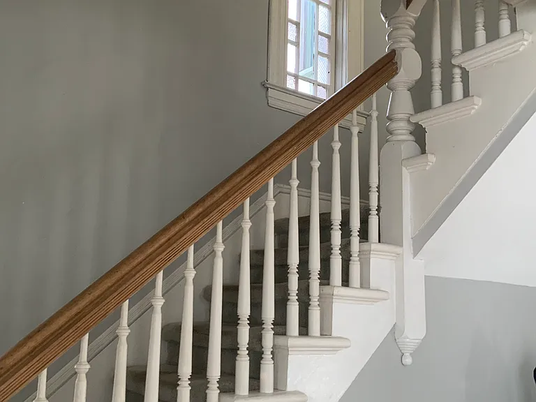 Stairs to second level