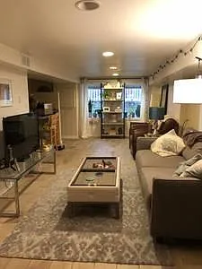 living room w furniture