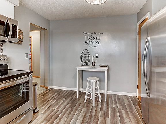 Beautiful floors in kitchen